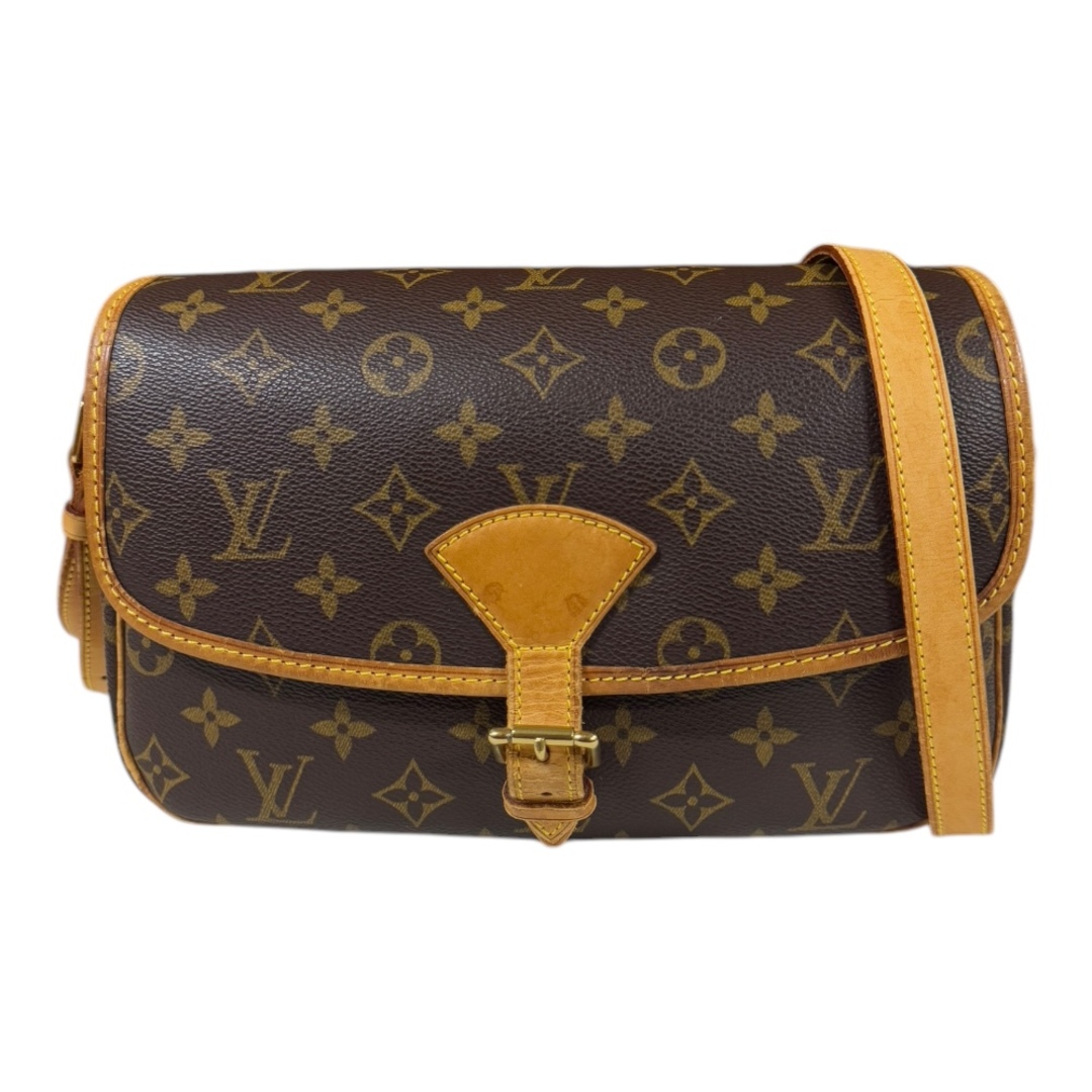 LOUIS VUITTON - ルイヴィトン ソローニュ モノグラム ショルダーバッグ モノグラムキャンバス M42250 ブラウン レディース LOUIS VUITTON  中古