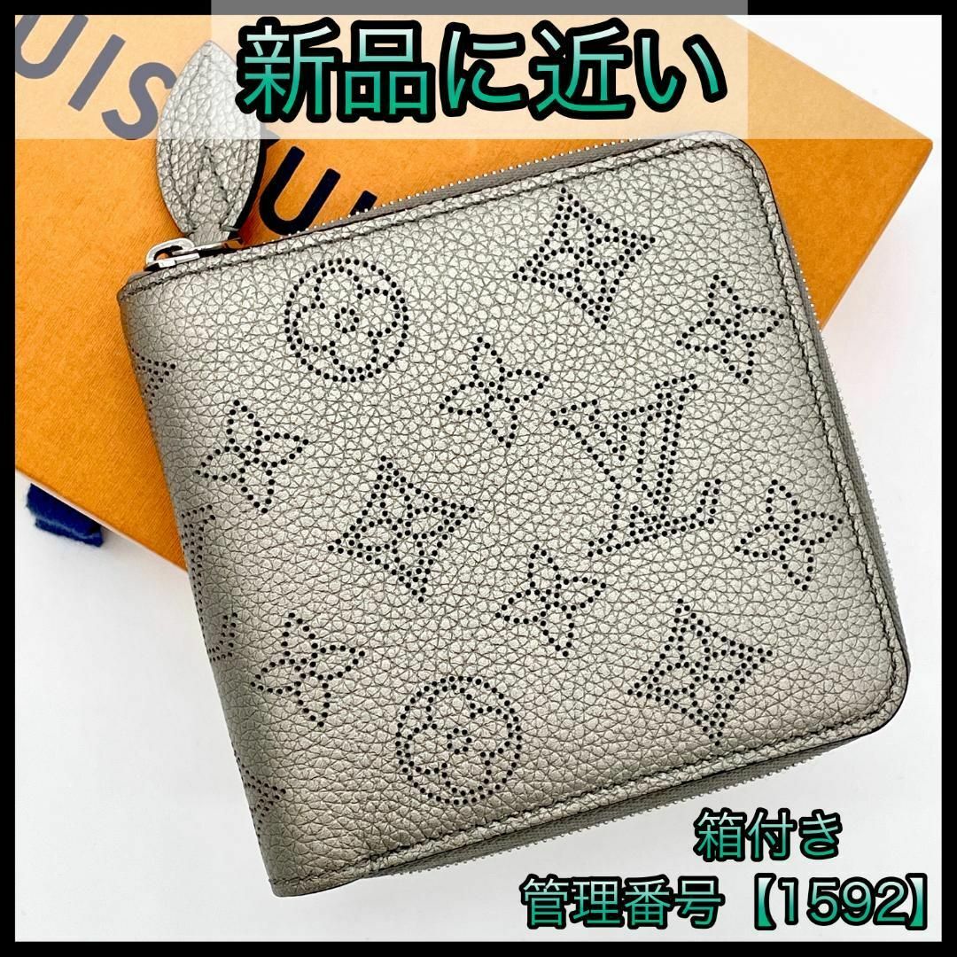 ルイヴィトン 折財布 モノグラムマヒナ ジッピー コンパクト ルイヴィトン 折財布 モノグラムマヒナ ジッピー コンパクト