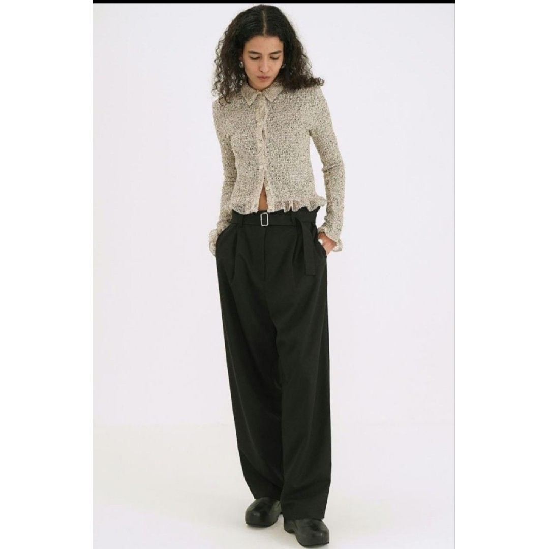 CLANE - CLANE WAIST BELT DAD PANTSの通販 by どんぐり's shop CLANE - CLANE WAIST BELT DAD PANTSの通販 by どんぐり's shop