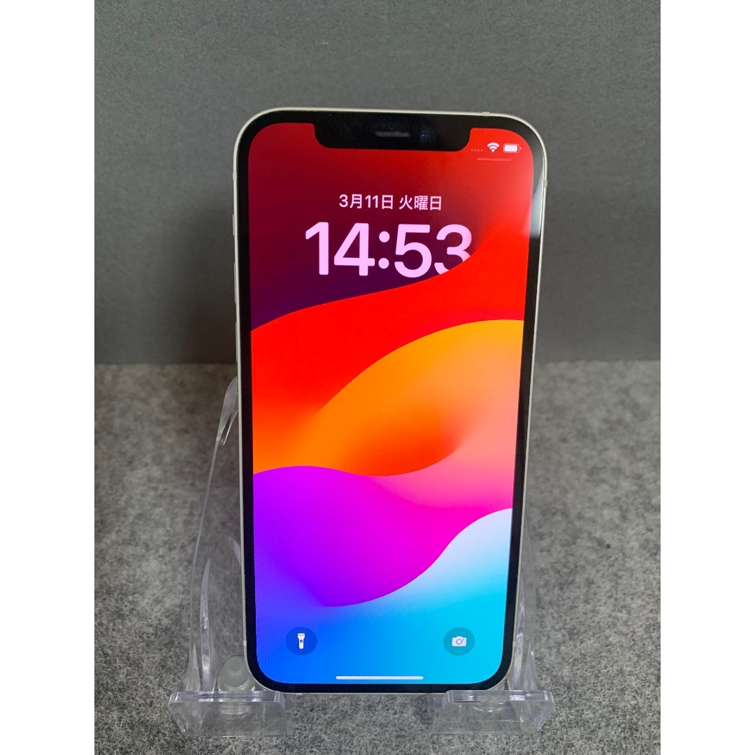 iPhone - 美品 国内版 SIMフリー iPhone12 64GB ホワイト色