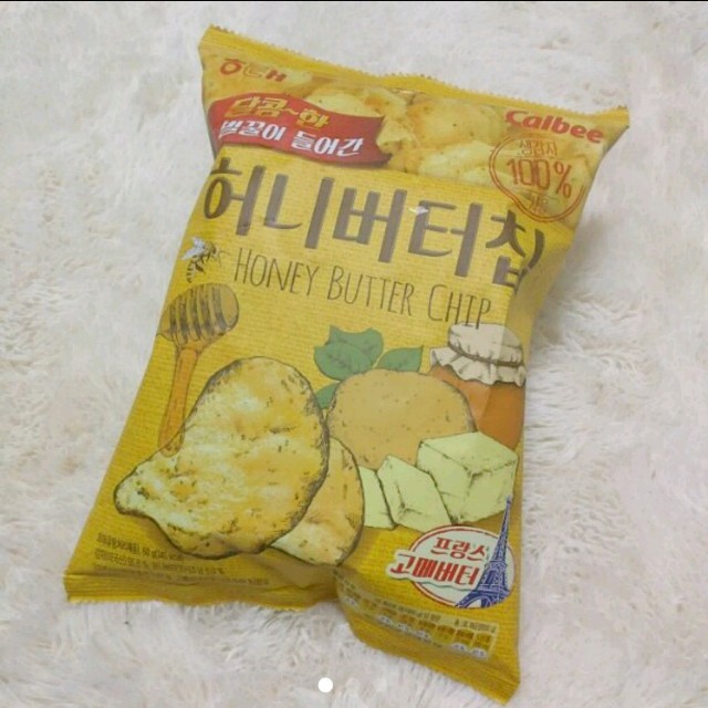 ★*韓国 菓子  ハニーバターチップス ☆✡ 食品/飲料/酒の食品(菓子/デザート)の商品写真