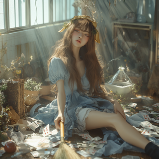 【飛01】絵画　写真プリント　フチ無し　1:1　アート　絵　Midjourney(アート/写真)