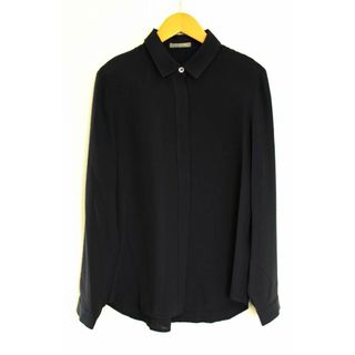 Theory luxe - theory luxe ウォッシャブル ブラウス ネイビー Theory luxe - theory luxe ウォッシャブル ブラウス ネイビー