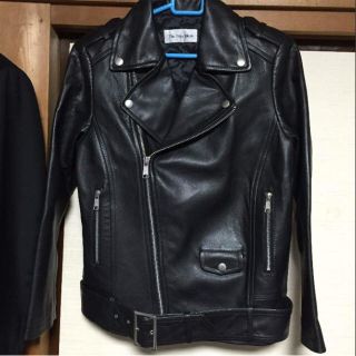 the dayz tokyo 山羊革 本革 レザー ライダース ジャケット-