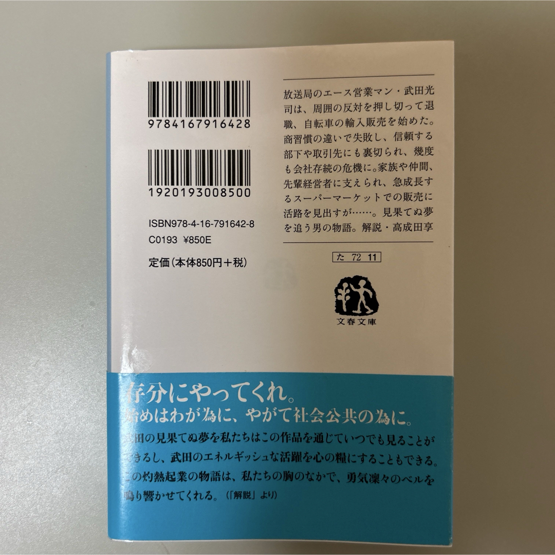 灼熱起業 高杉良著 エンタメ/ホビーの本(文学/小説)の商品写真