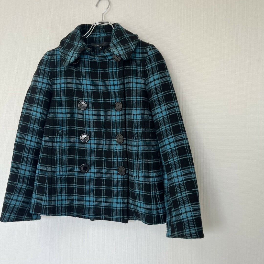 MARC JACOBS】マークジェイコブス ピーコート コート チェック柄