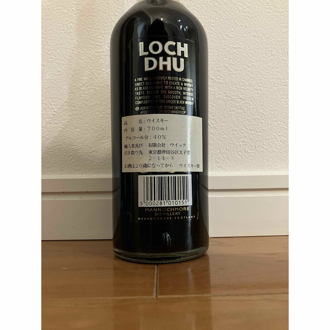 ロッホデュー LOCH DHU 10年 シングルモルトウイスキー 700mlの