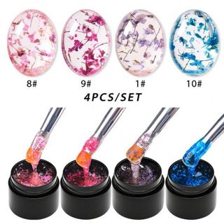 Flower fairy gel ジェルネイル #9 ピンク フラワー 花(ネイル用品)