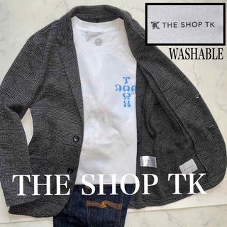 THE SHOP TK - THE SHOP TK 美品　英国風グレンチェック　洗える・伸縮性　M