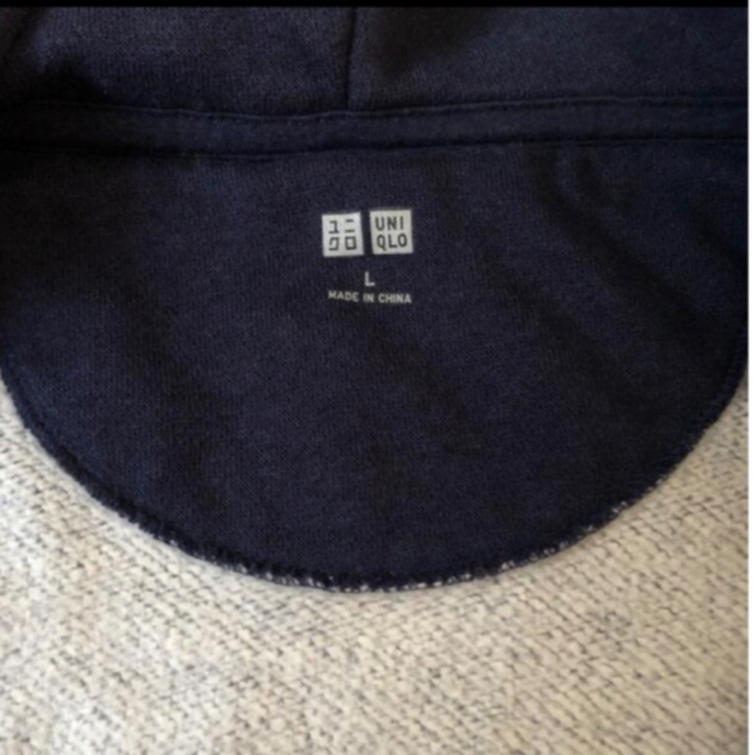 UNIQLO(ユニクロ)のユニクロ　パーカー　Ｌ メンズのトップス(パーカー)の商品写真