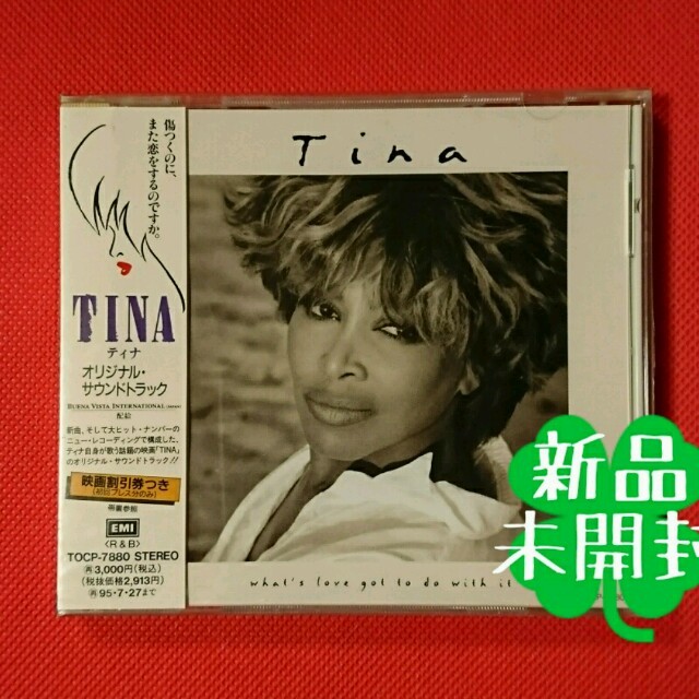 新品 [廃盤] ティナ オリジナル サウンドトラック エンタメ/ホビーのCD(映画音楽)の商品写真
