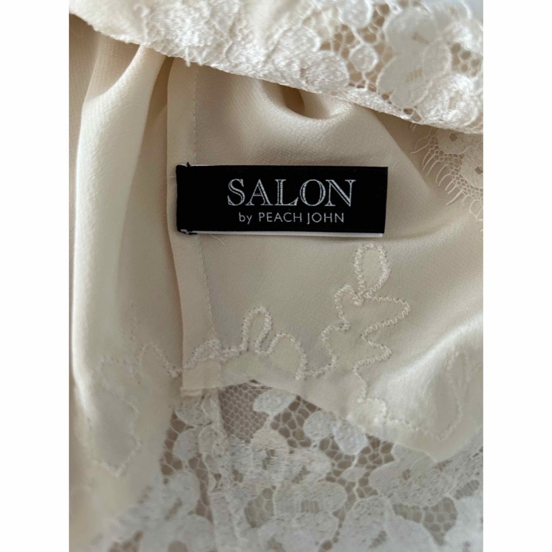 新品未使用タグ付き♡サロンバイピーチジョン ♡シルクレーシィキャミ シルクレーヨンキャミソール(S/M ブラック): SALON by PEACH