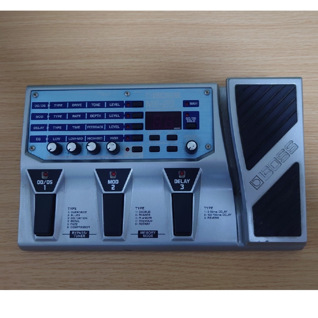 BOSS(ボス)の【中古】BOSS ME-20 箱無 DC電源無 楽器のギター(エフェクター)の商品写真