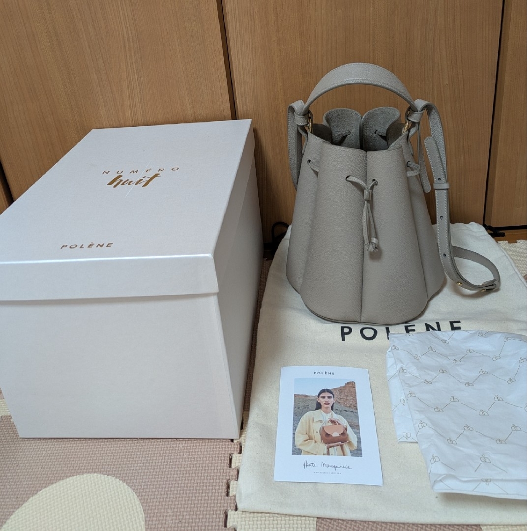 ポレーヌ POLENE カヌレバッグ ナンバーエイト