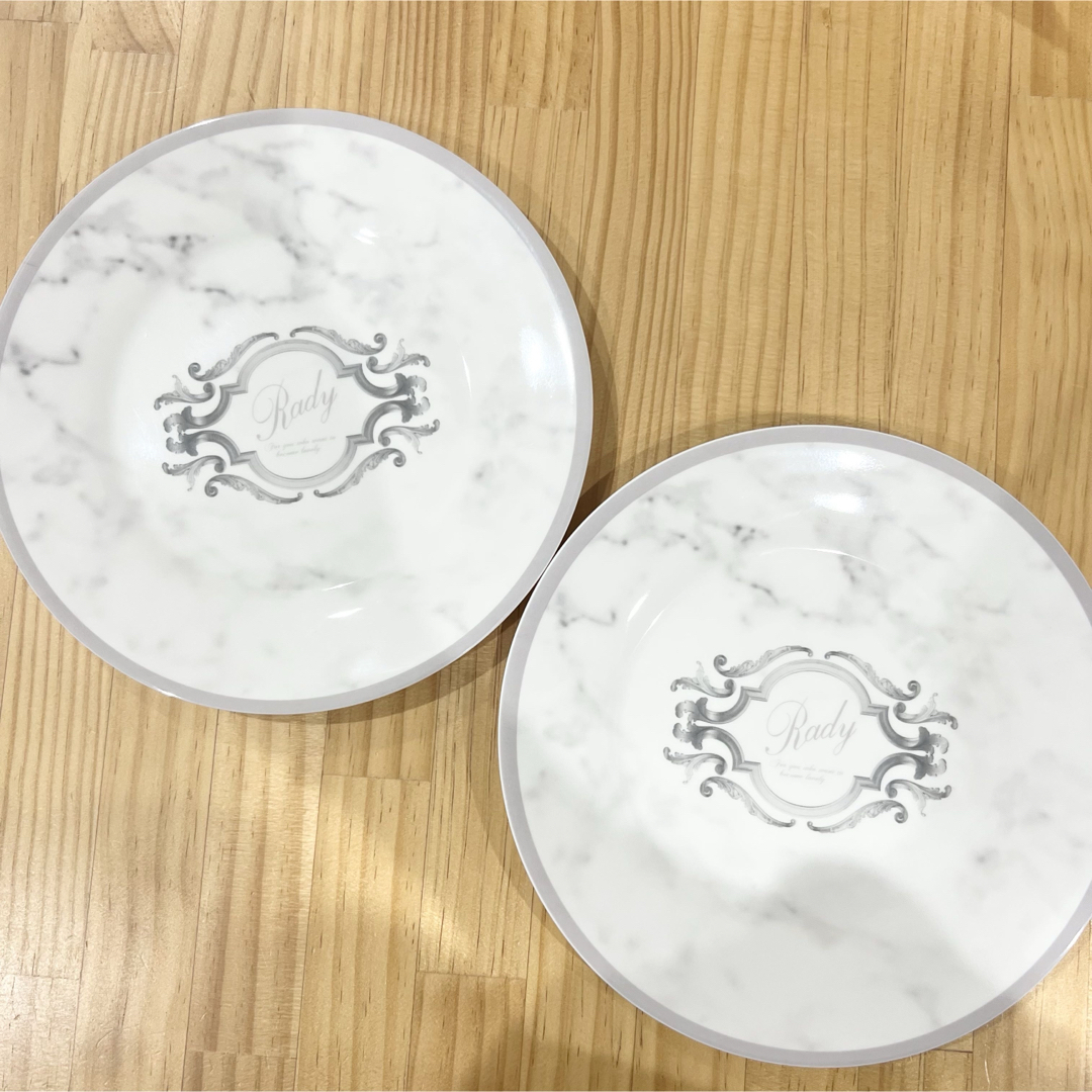 Rady(レディー)のRady メラミンプレートセット インテリア/住まい/日用品のキッチン/食器(食器)の商品写真