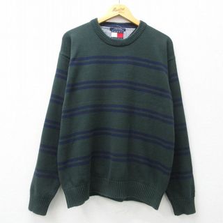 TOMMY HILFIGER(ニット/セーター ・ グリーン・カーキ/緑色系 TOMMY HILFIGER(ニット/セーター ・ グリーン・カーキ/緑色系