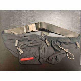 PRADA - 極美品 PRADA プラダ TESSUTO MONTAGN ウエストバッグ PRADA - 極美品 PRADA プラダ TESSUTO MONTAGN ウエストバッグ