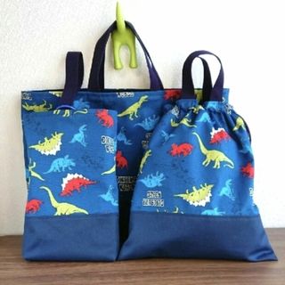 入園入学セット レッスンバッグ 体操着袋 上履き袋 ハンドメイド(バッグ/レッスンバッグ)