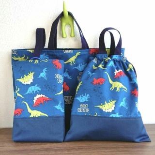 入園入学セット レッスンバッグ 体操着袋 上履き袋 ハンドメイド(バッグ/レッスンバッグ)