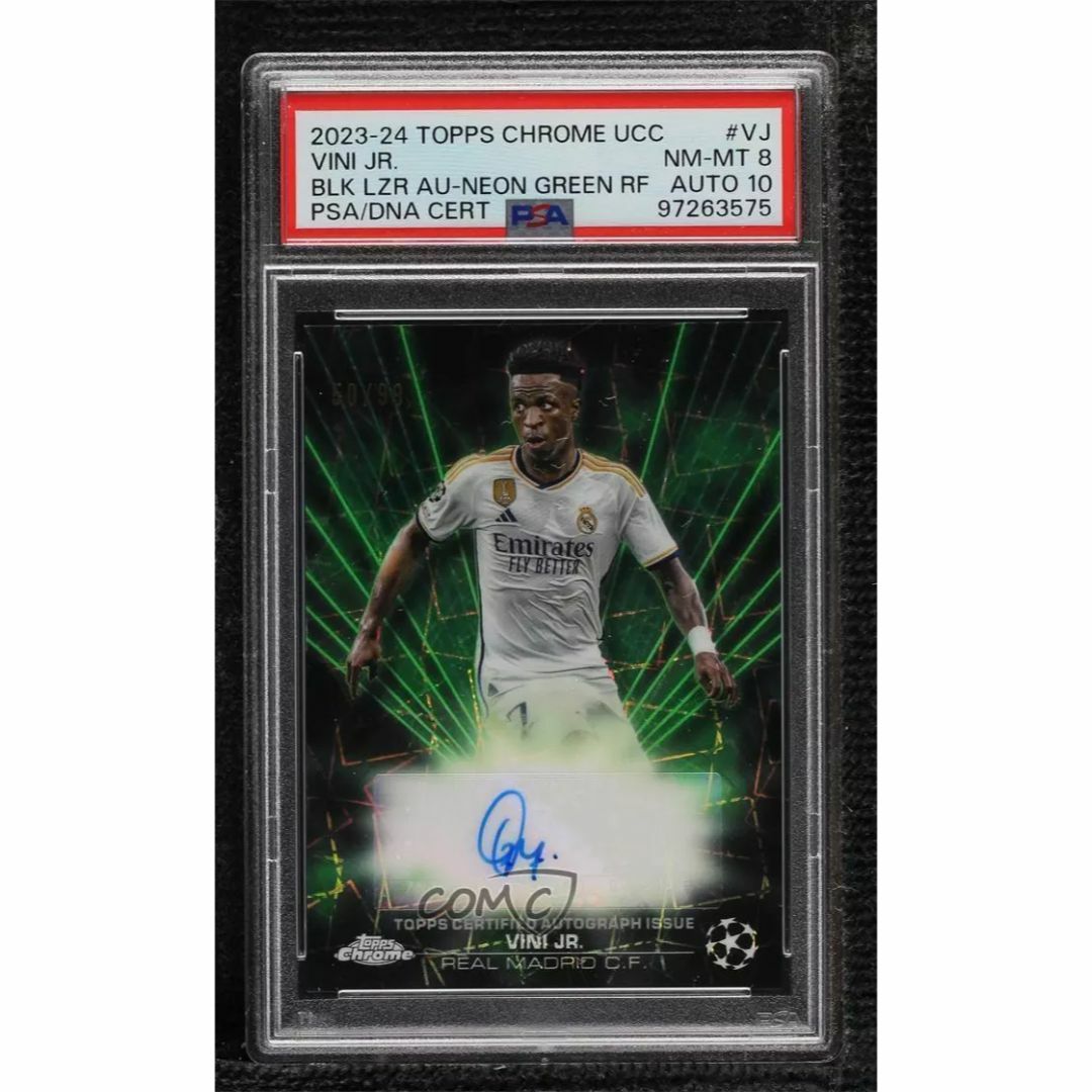 99枚限定 2023 Topps Chrome VINI JR 直筆サイン