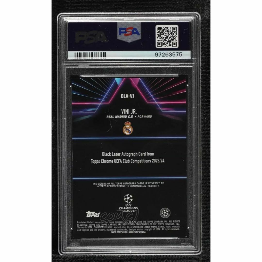 99枚限定 2023 Topps Chrome VINI JR 直筆サイン