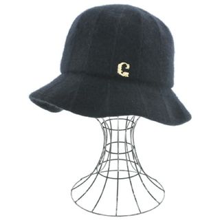 カシラ(CA4LA)のCA4LA カシラ ハット - 黒 【古着】【中古】(ハット)