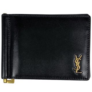 SAINT LAURENT - 美品✨サンローラン 折り財布 クロコ ブラック SAINT LAURENT - 美品✨サンローラン 折り財布 クロコ ブラック