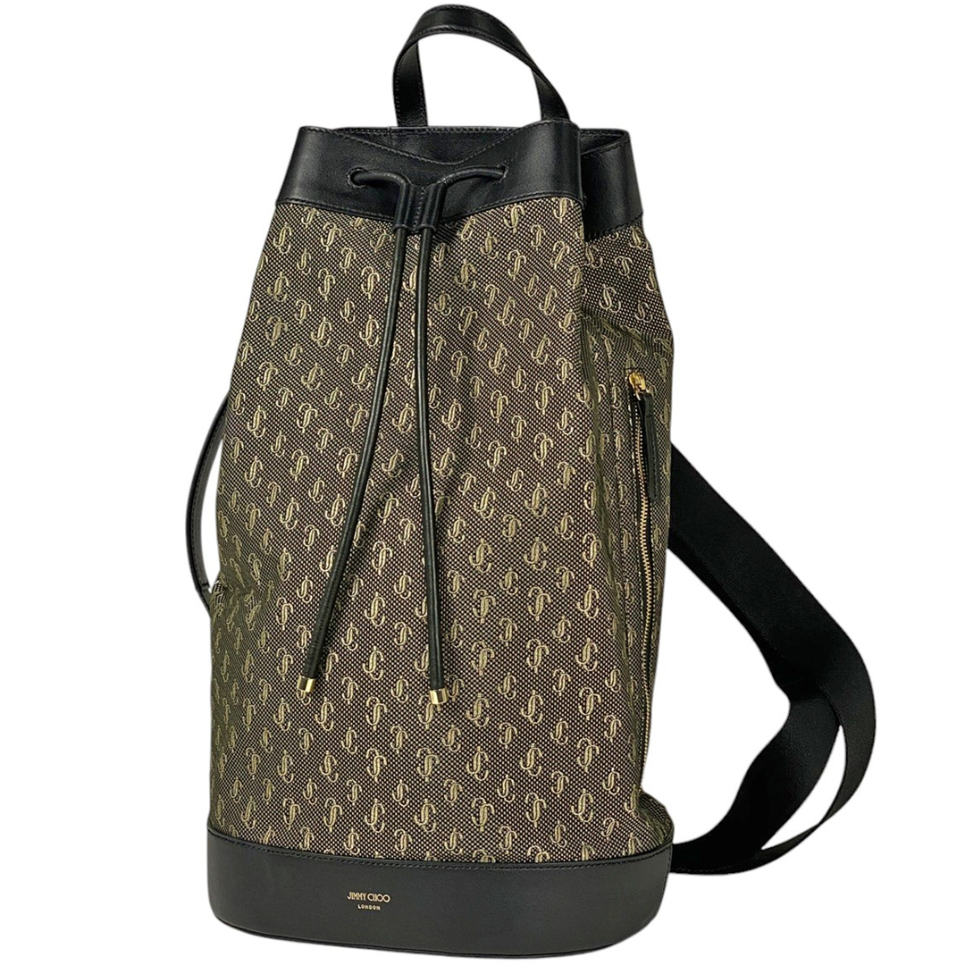 JIMMY CHOO - ジミーチュウ ロゴ ショルダーバッグ レディース 【中古】