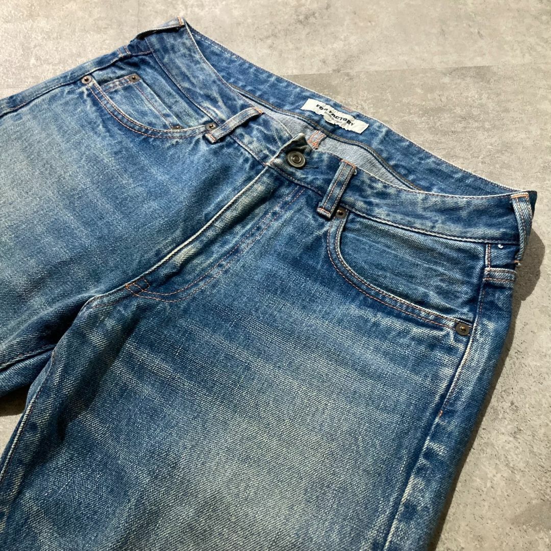 FOB FACTORY - 【FOB FACTORY】エフオービーファクトリー セルヴィッチデニムパンツ
