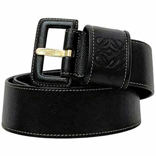 LOEWE - ✨️新品級✨️ ロエベ Lモノグラム レザー ベルト LOEWE - ✨️新品級✨️ ロエベ Lモノグラム レザー ベルト