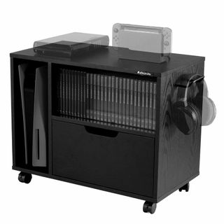 【新着商品】Bauhutte (バウヒュッテ) ゲーム機 収納 ラック キャビネ(その他)