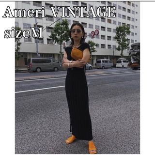 Ameri VINTAGE - ameri vintage LACE SLEEVE REFINED DRESS①の Ameri VINTAGE - ameri vintage LACE SLEEVE REFINED DRESS①の