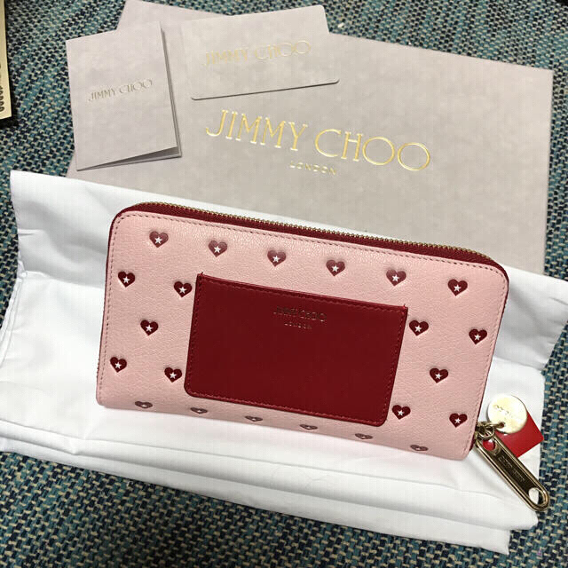 JIMMY CHOO(ジミーチュウ)のジミーチュウ バレンタインコレクション最終お値下げ レディースのファッション小物(財布)の商品写真