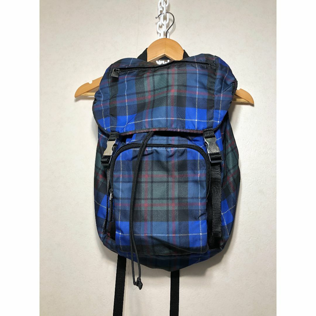 PRADA - 513021 PRADA チェック リュック バッグ V135 プラダ