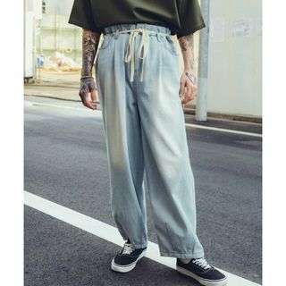 サブサエティ(Subciety)の【LIGHT BLUE】Light denim wide pants(その他)