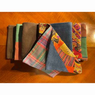 【新作】ハンドメイド　パッチワーク半幅帯 33(その他)