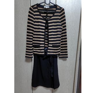 grove - 新品 grove グローブ☆ツイード ジャケット&ワンピース grove - 新品 grove グローブ☆ツイード ジャケット&ワンピース