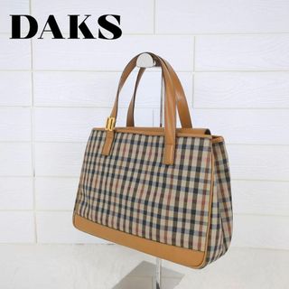 DAKS - DAKS トートバッグ タグ付き 定価41800円 牛革使用の通販 DAKS - DAKS トートバッグ タグ付き 定価41800円 牛革使用の通販