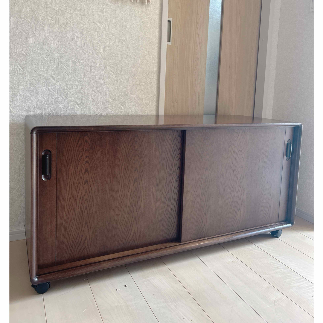 カリモク家具 - 美品 カリモク家具 オーク材 デスクキャビネット カリモク家具 - 美品 カリモク家具 オーク材 デスクキャビネット