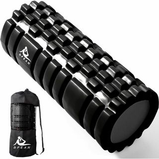 フォームローラー 筋膜リリース グリッド ソリッドコア 割れない 3(トレーニング用品)