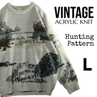 VINTAGE - 90s アメリカ製 Talbots タルボット コットン ニット VINTAGE - 90s アメリカ製 Talbots タルボット コットン ニット