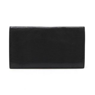 エルメス(HERMES)のHERMES エルメス MC2 フレミング 長札入れ 長財布 リザード レザー ブラック 黒 □R刻印(長財布)