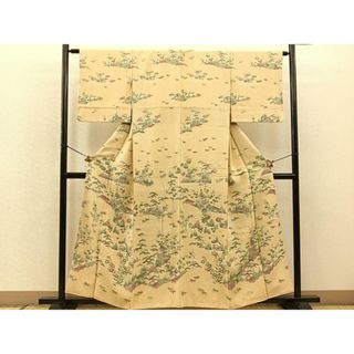 平和屋着物■訪問着　祇園祭　松竹梅　正絹　逸品　BAAQ8333hz(着物)