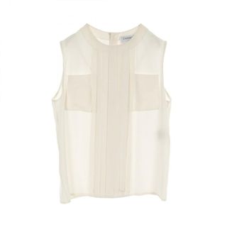CHANEL - CHANEL シルク ノースリーブ トップスの通販 by CYCLE CHANEL - CHANEL シルク ノースリーブ トップスの通販 by CYCLE