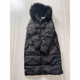ロングダウン韓国ファッション(ダウンコート)