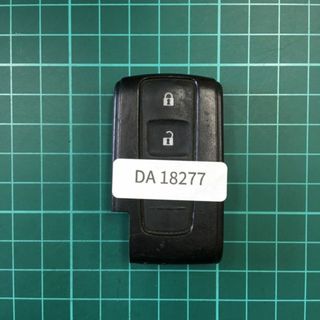 DA18277 点灯ダイハツ 茶 A刻印 007YUUL0277 純正 スマートキー 2ボタン ムーヴ L175S タント L375S ココア L675S ソニカ ミラ ブーン等 キーレスリモコン (車内アクセサリ)