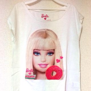 バービー(Barbie)の👠Barbie×クリスピークリーム🍩(Tシャツ(半袖/袖なし))