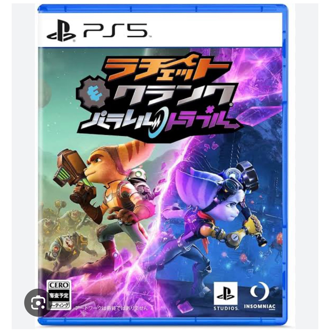 PlayStation(プレイステーション)のラチェット&クランク パラレル・トラブル ps5 エンタメ/ホビーのゲームソフト/ゲーム機本体(家庭用ゲームソフト)の商品写真