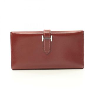 エルメス(HERMES)のHERMES エルメス 三つ折り長財布 ベアンデュプリ(財布)