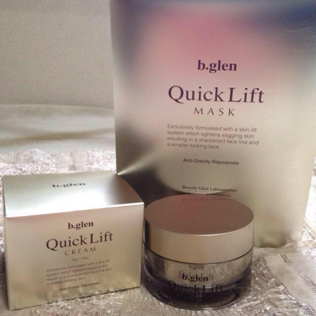b-glen♡QuickLiftクリーム&マスク コスメ/美容のスキンケア/基礎化粧品(パック/フェイスマスク)の商品写真
